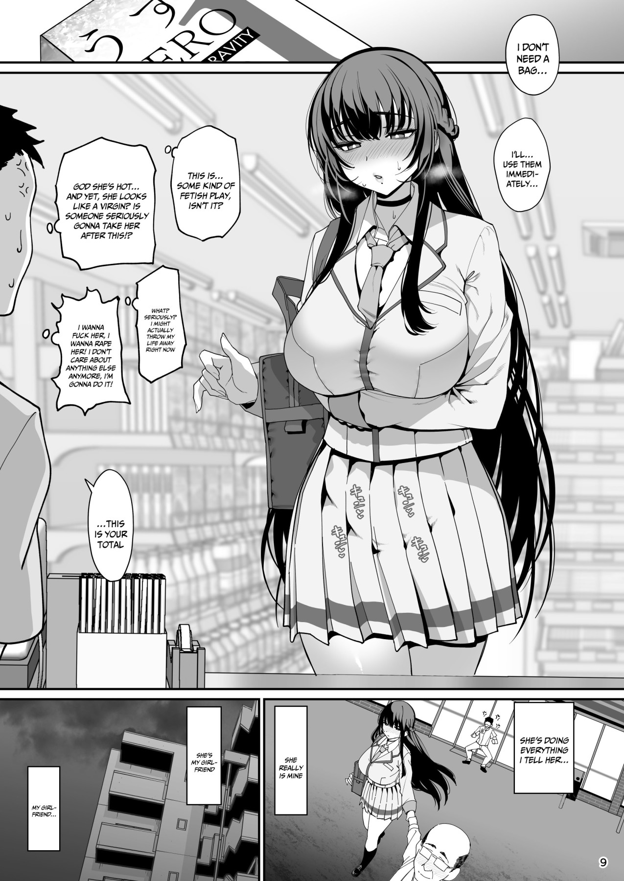 Hentai Manga Comic-Female Student Hypno-Read-10